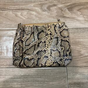 Snakeskin Clutch Bag